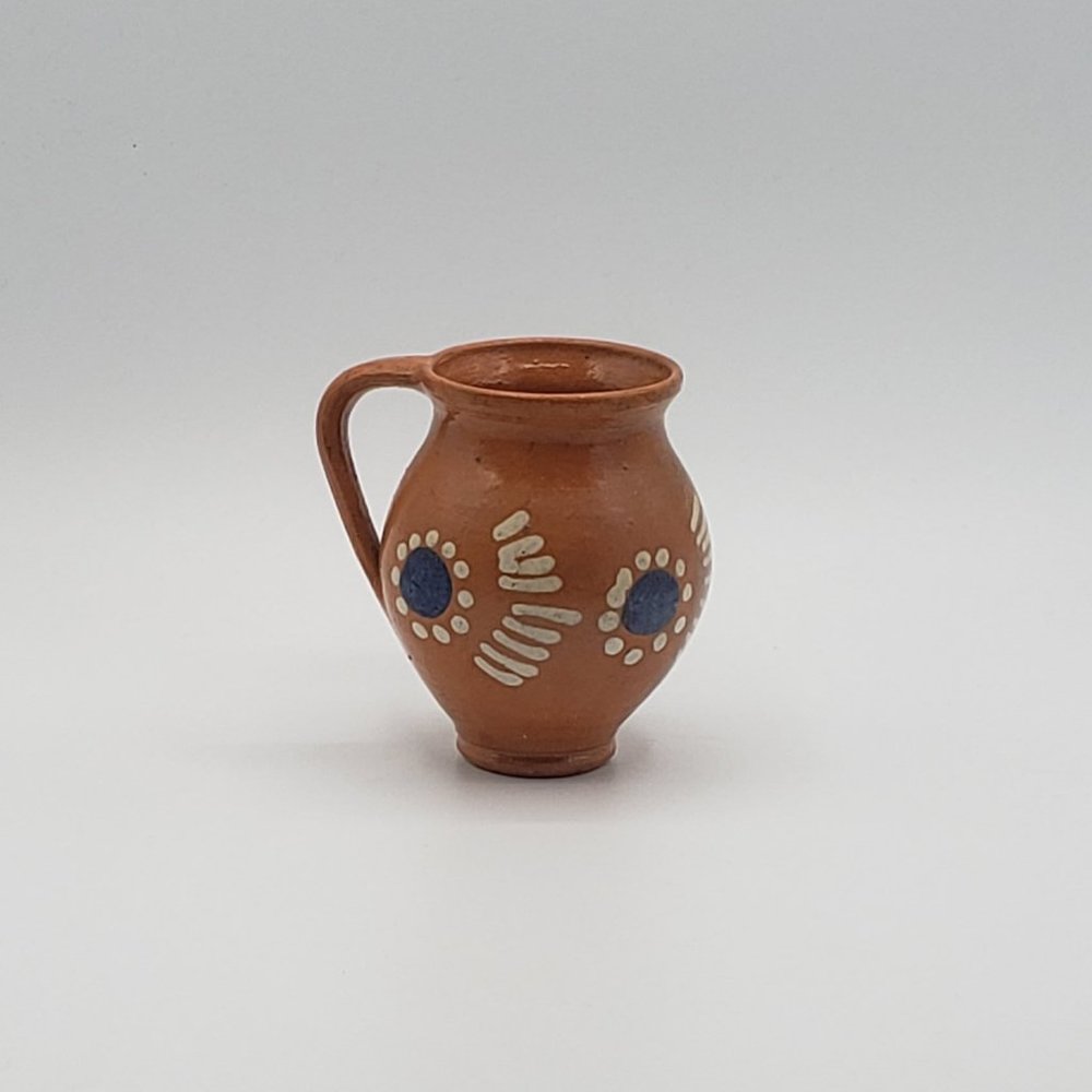 VTG Bratislava 1979 Small Handmade Terracotta Vase